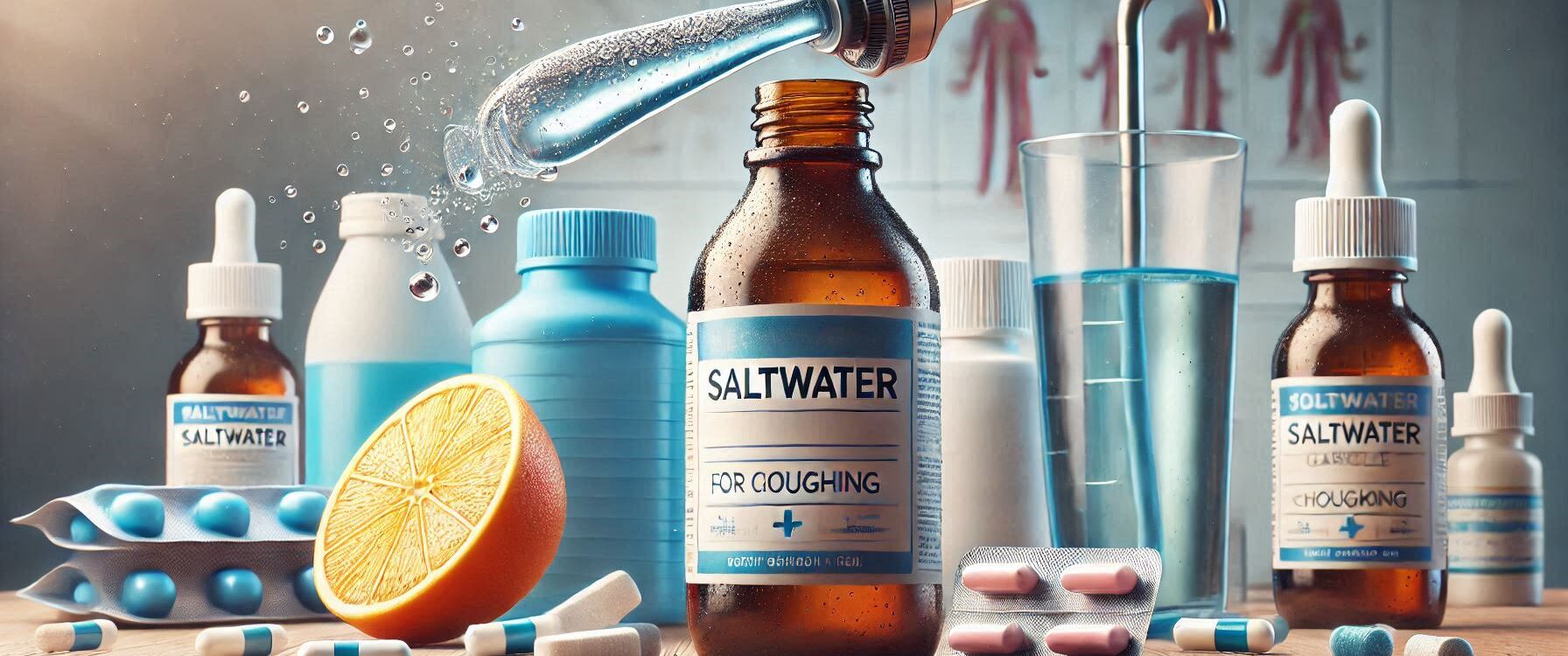 Saltwater Gargle for Coughing