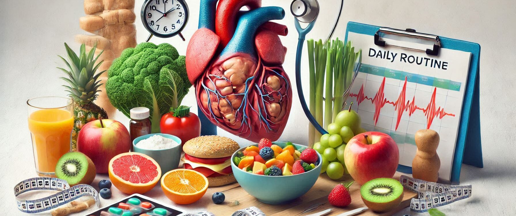 Balanced Daily Routine with Healthy Eating Habits