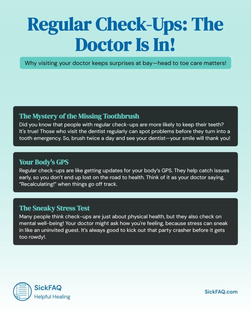 Regular Check-Ups Infographic