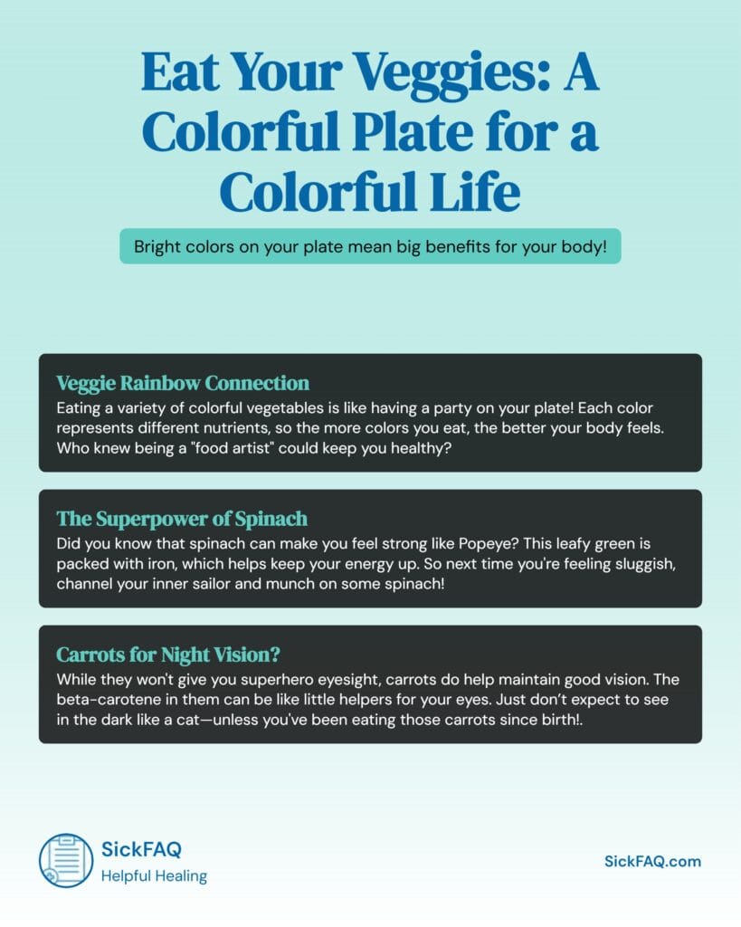 Eat Your Veggies Infographic