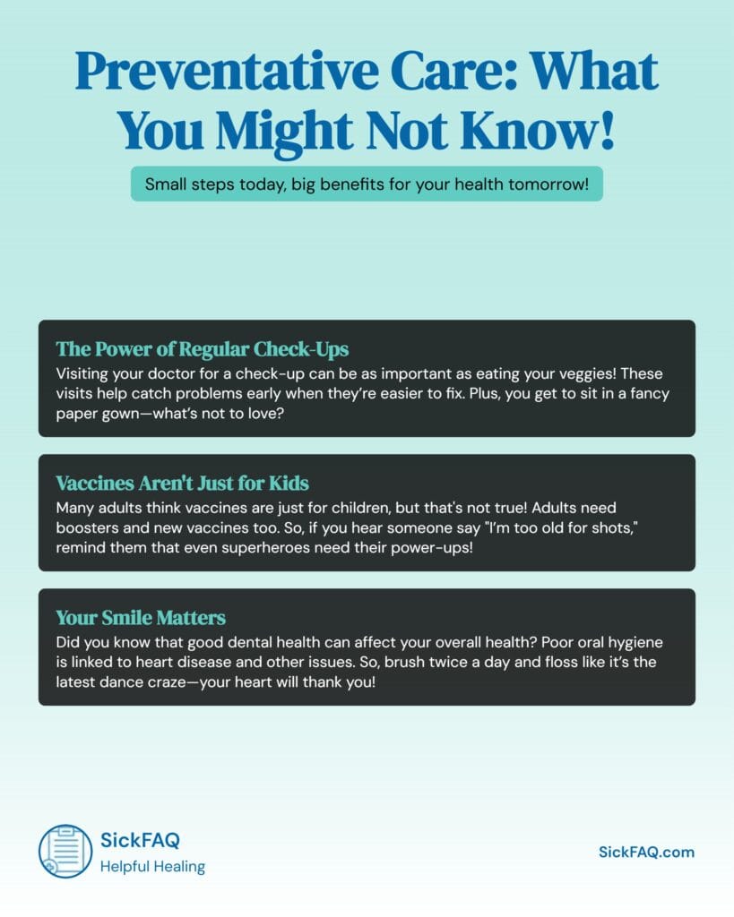 Preventative Care Infographic