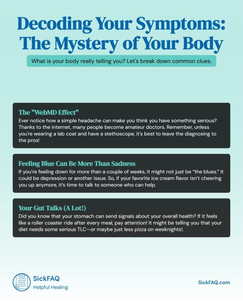 Decoding Your Symptoms Infographic