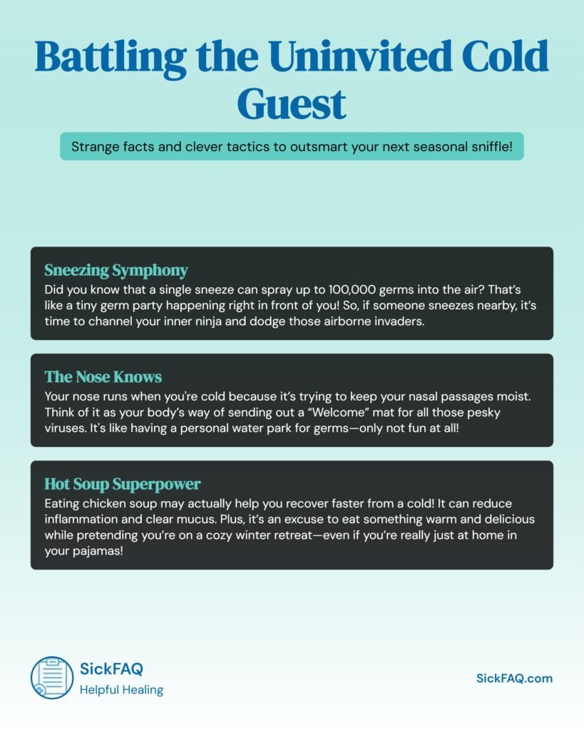 Battling the Uninvited Cold Infographic