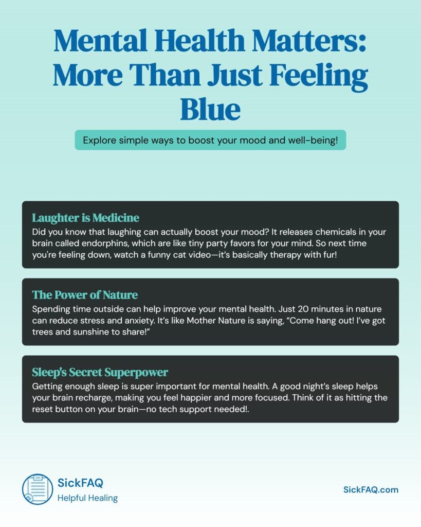 Mental Health Matters Infographic