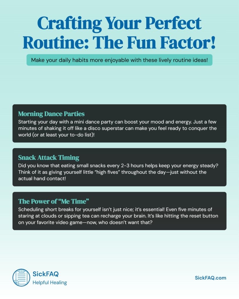 Crafting Your Perfect Routine Infographic