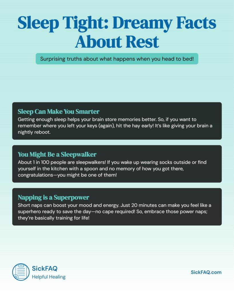 Dreamy Facts About Rest Infographic