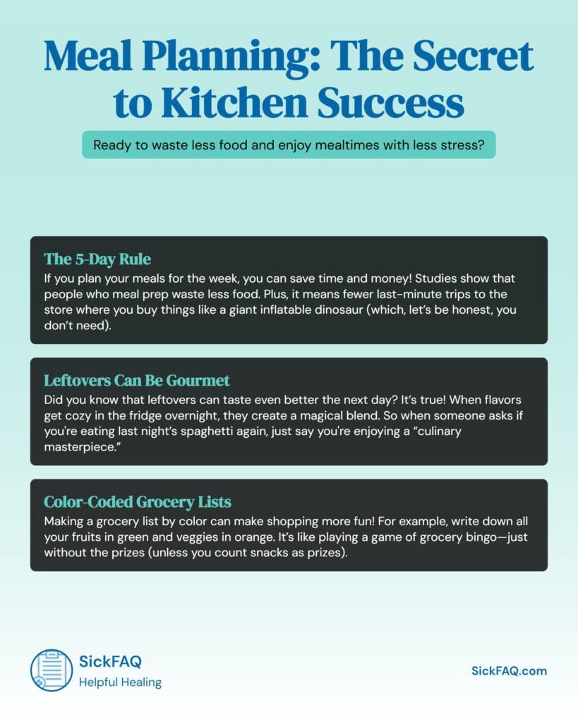 Secret to Kitchen Success Infographic